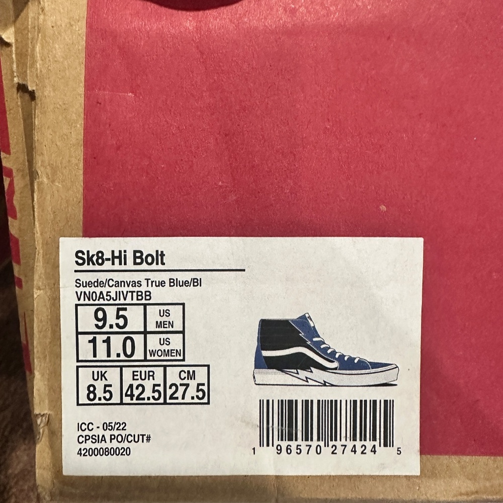 Vans high tops